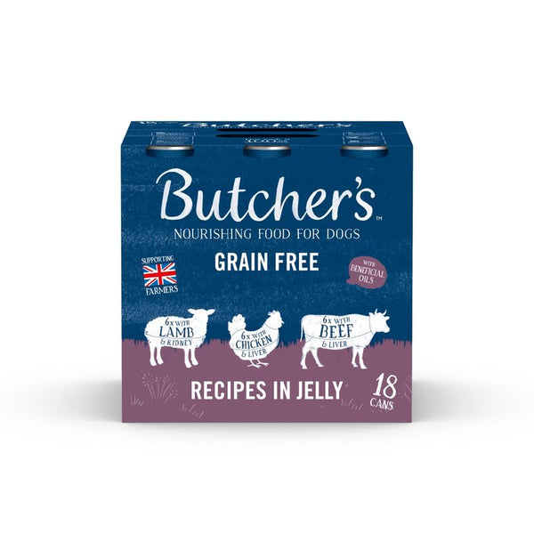 Butcher's Grain Free Recipes in Jelly 18 x 400g || Butcher's || view 1