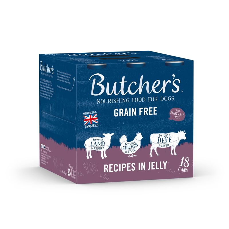 Butcher's Grain Free Recipes in Jelly 18 x 400g || Butcher's || view 3