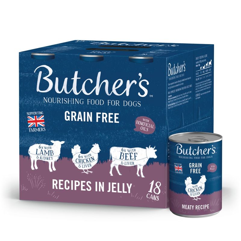 Butcher's Grain Free Recipes in Jelly 18 x 400g || Butcher's || view 4