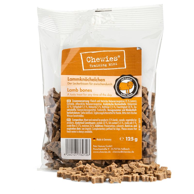 Chewies Mini Bone Treats Mixed Pack 6 x 125g || Chewies || view 3
