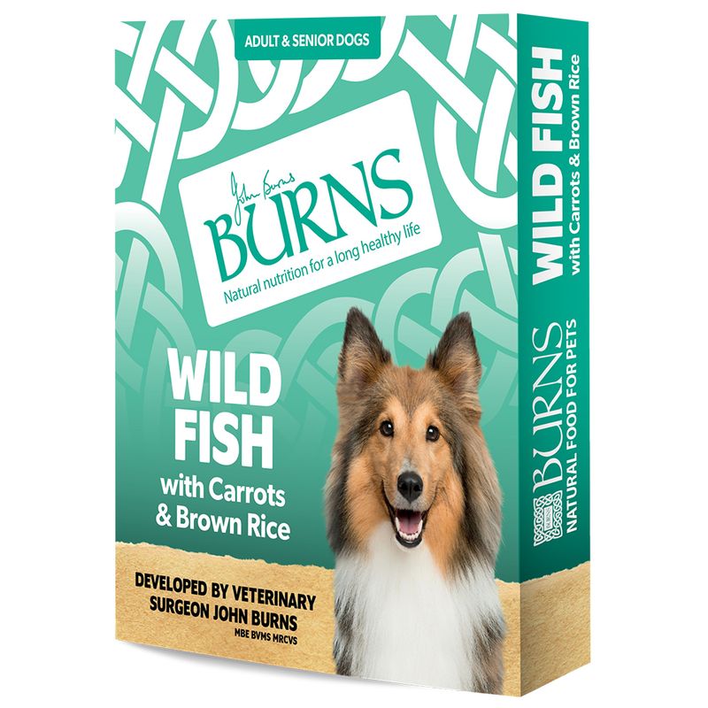 Burns Wild Fish with Carrots and Organic Brown Rice || Burns || view 2