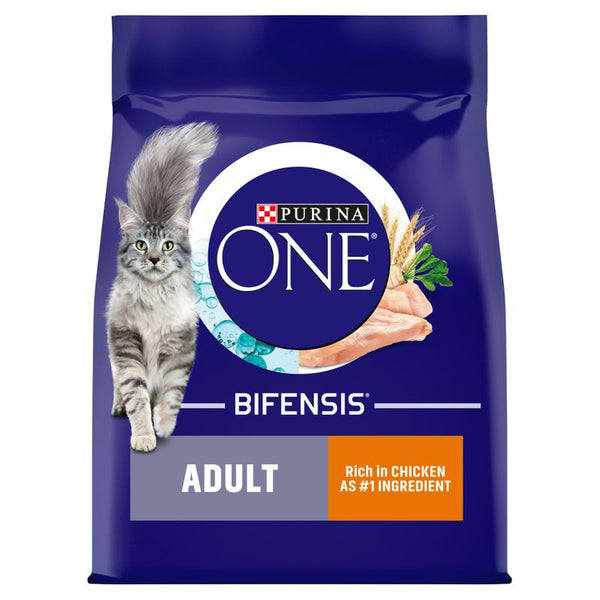PURINA ONE Adult Chicken & Whole Grains Dry Cat Food || Purina One || view 1