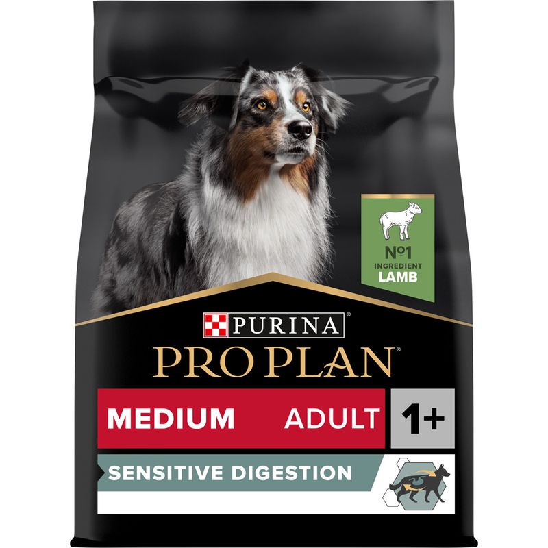 PURINA PRO PLAN Medium Adult Lamb & Rice Sensitive Digestion || Pro Plan || view 1