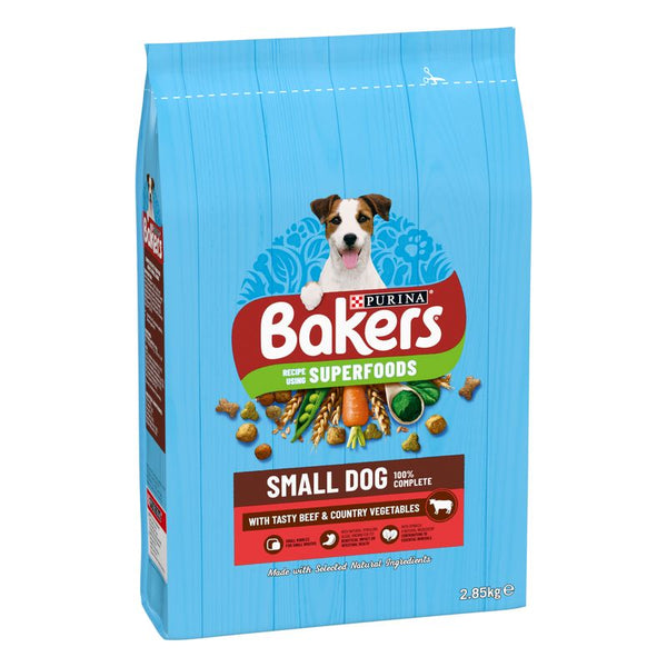 Bakers Adult Small Dog with Tasty Beef & Country Vegetables || Bakers || view 1