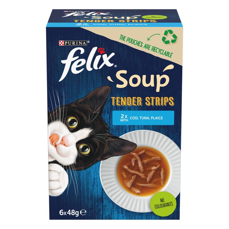 Felix Soup Tender Strips 6 x 48g || undefined || view 3