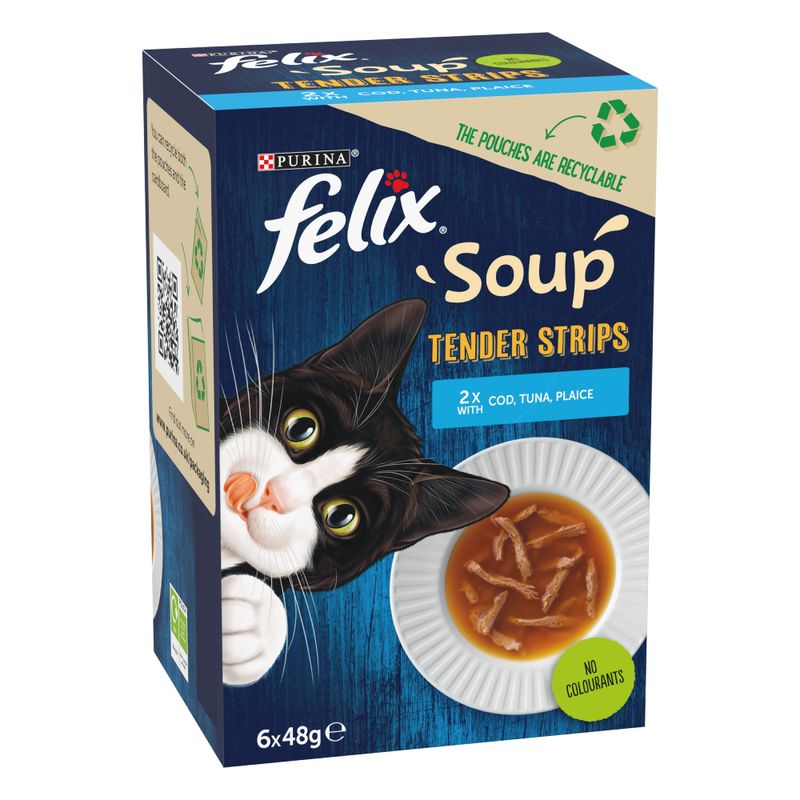 Felix Soup Tender Strips Saver Pack 48 x 48g || undefined || view 2