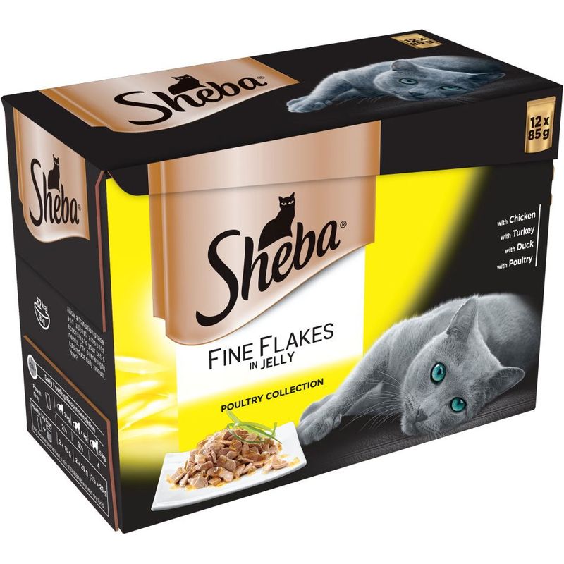 Sheba Pouches Fine Flakes Saver Pack 96 x 85g || Sheba || view 9