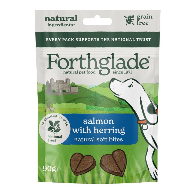 Forthglade National Trust Soft Bites - Salmon with Herring || Forthglade || view 2