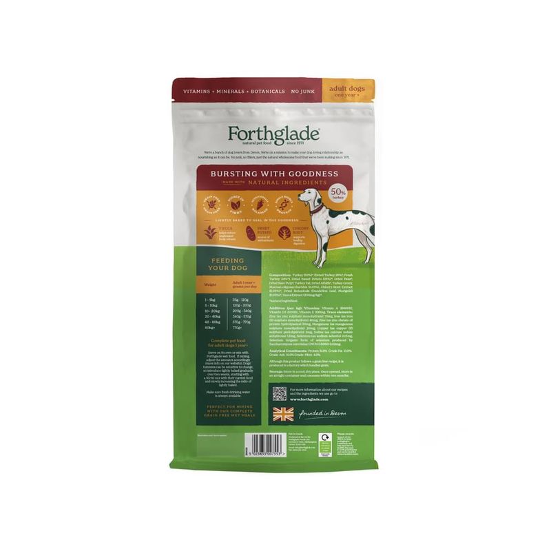 Forthglade Lightly Baked Natural Turkey with Sweet Potato || Forthglade || view 3