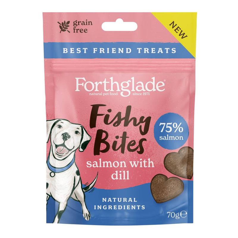Forthglade Fishy Bites - Salmon with Dill || Forthglade || view 2