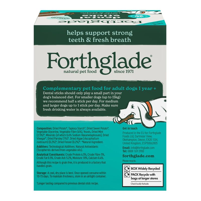Forthglade Natural Dental Sticks for Dogs || Forthglade || view 3