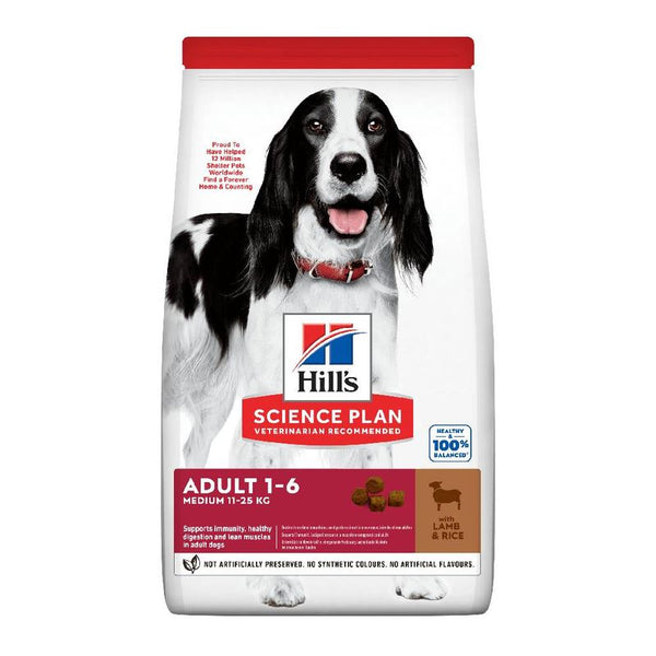 Hill's Science Plan Adult 1-6 Medium with Lamb & Rice || Hill's Science Plan || view 1