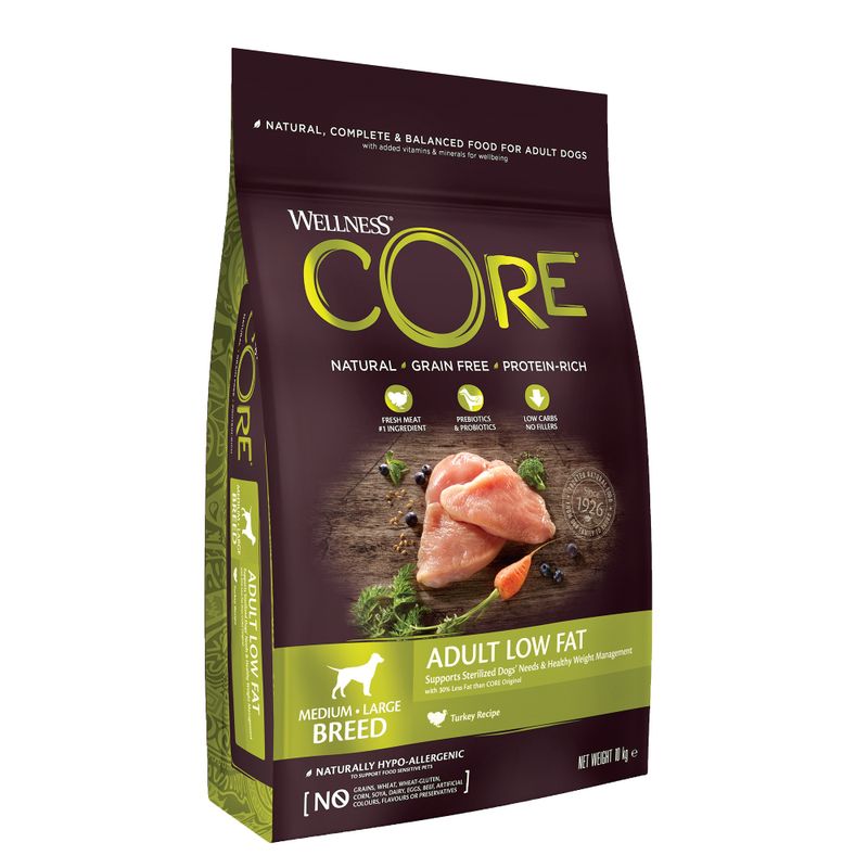 Wellness Core Medium & Large Adult Low Fat Dry Dog Food || Wellness Core || view 1