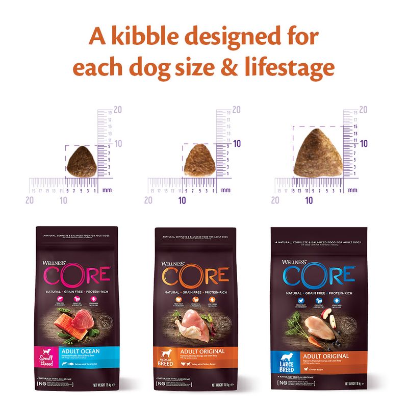 Wellness Core Medium & Large Adult Low Fat Dry Dog Food || Wellness Core || view 6