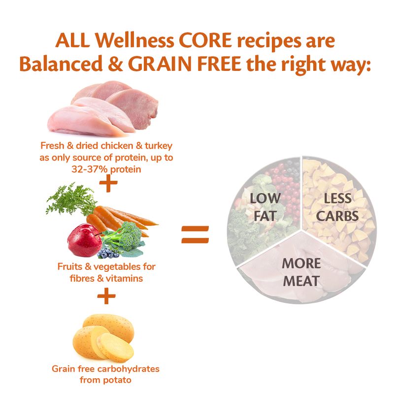 Wellness Core Small Adult Original Dry Dog Food || Wellness Core || view 4