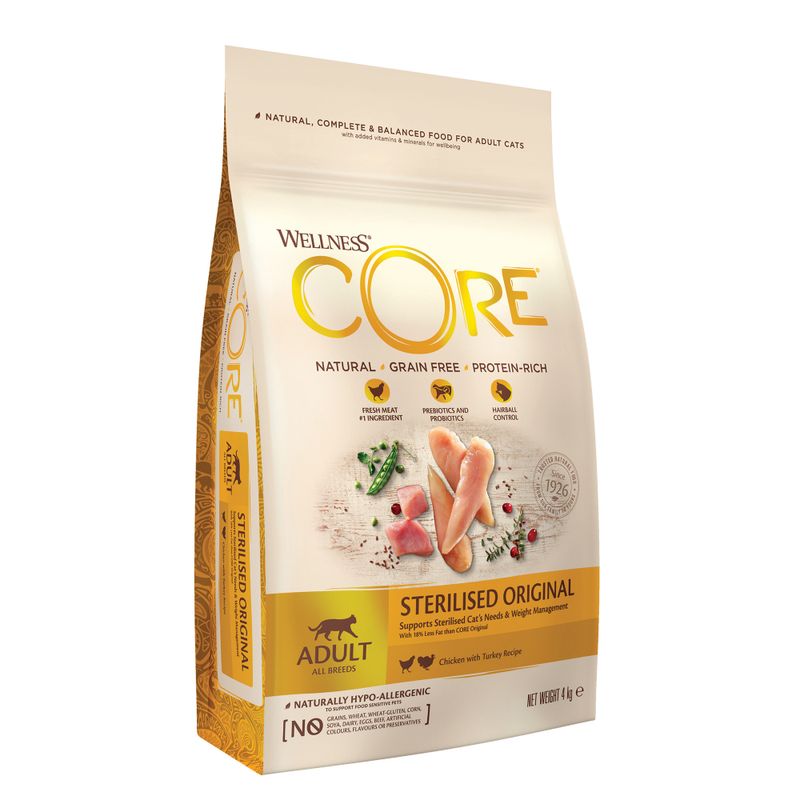 Wellness Core Adult Sterilised Original Dry Cat Food || Wellness Core || view 2
