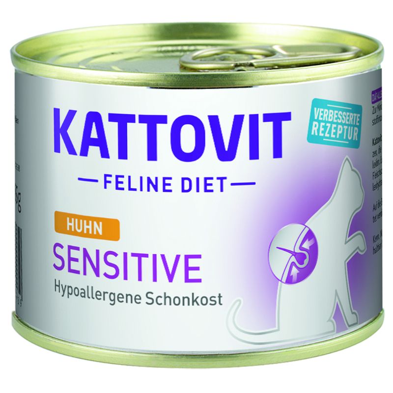 Kattovit Sensitive (Hypoallergenic Food) 6 x 185g || undefined || view 1