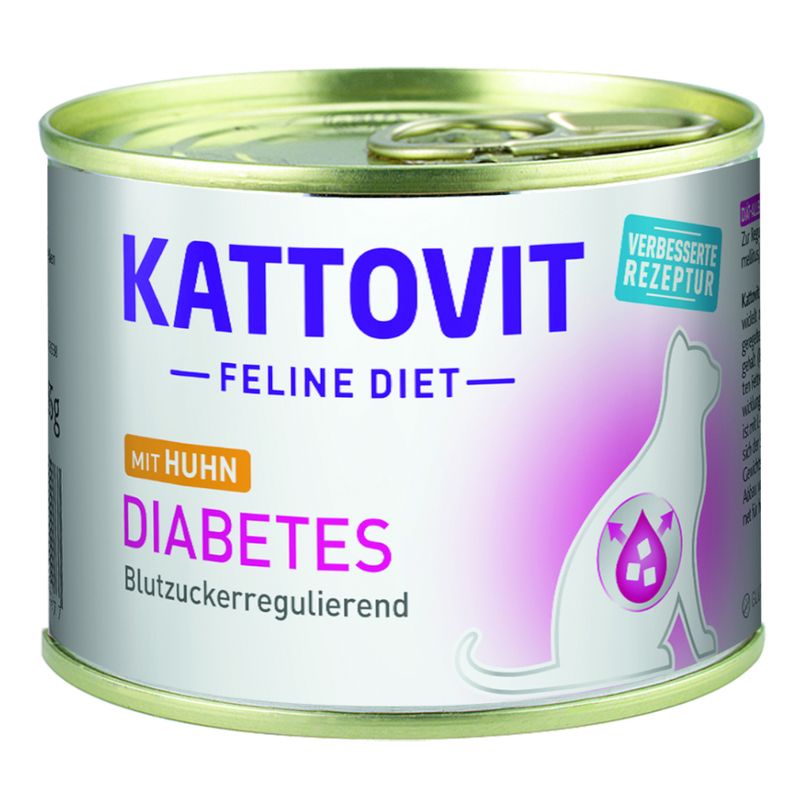 Kattovit Diabetes (Blood Sugar) 6 x 185g || undefined || view 1