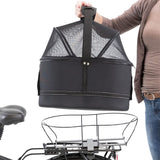 Trixie Friends on Tour Black Bicycle Bag || Trixie || view 7