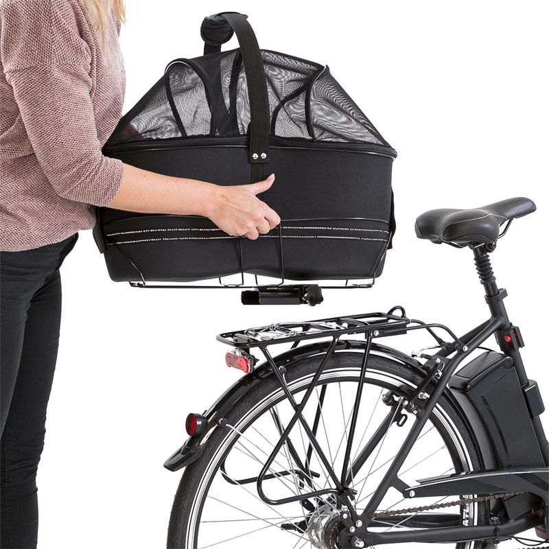 Trixie Friends on Tour Black Bicycle Bag || Trixie || view 12