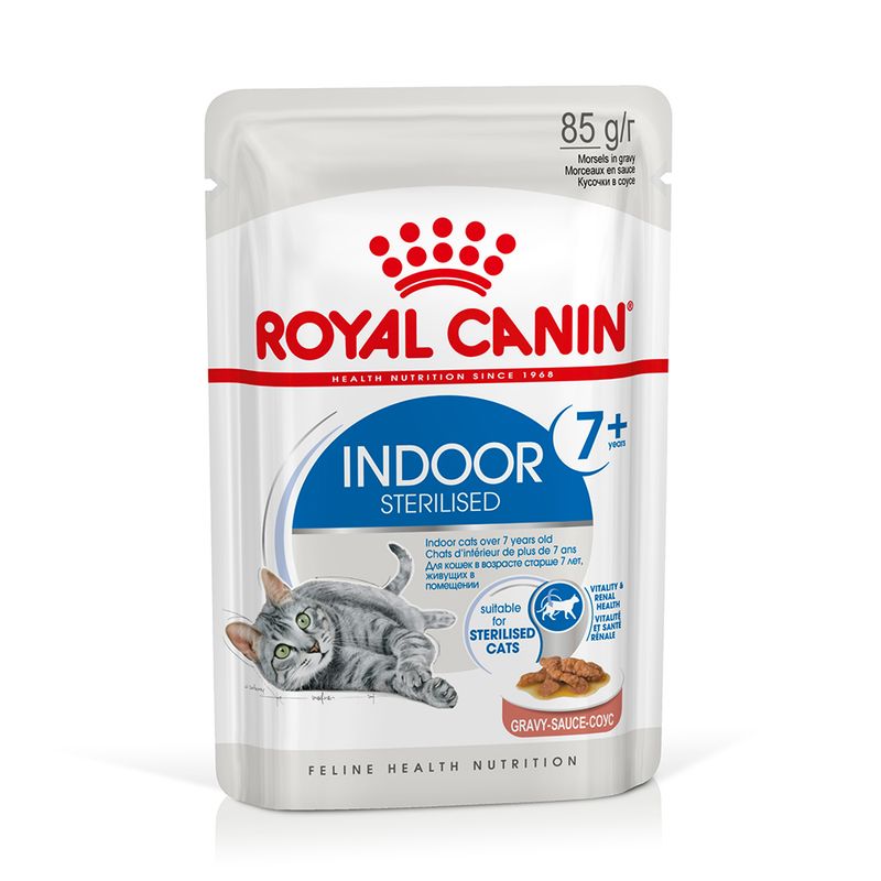 Royal Canin Indoor Sterilised 7+ in Gravy || Royal Canin || view 2