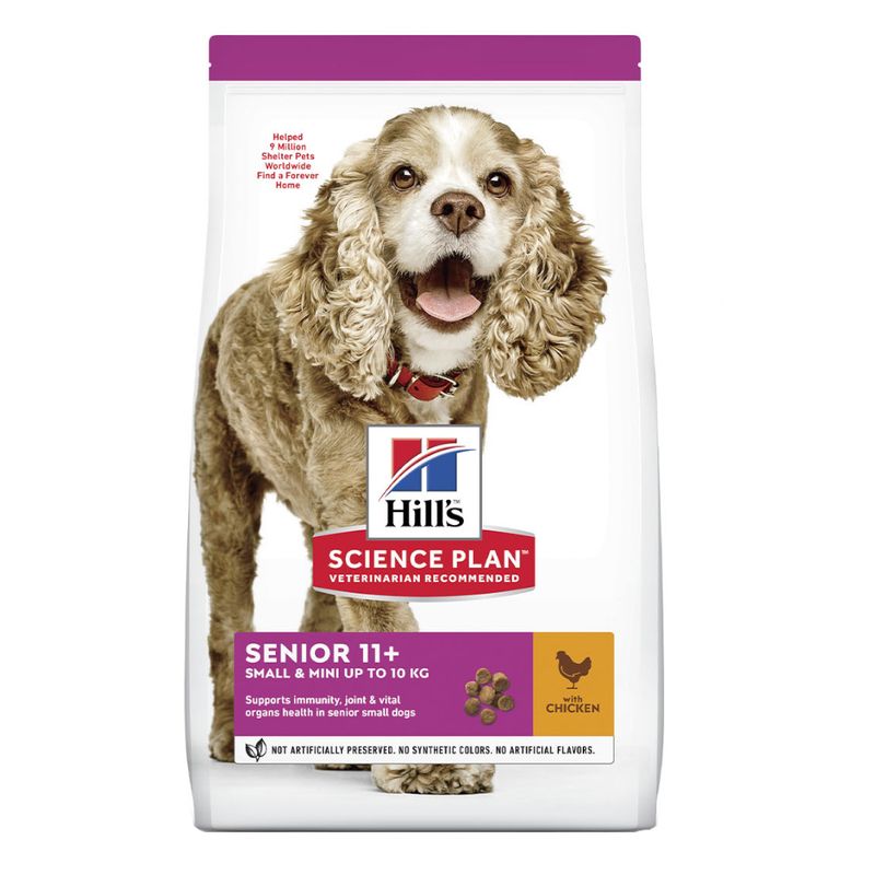 Hill's Science Plan Senior 11+ Small & Mini with Chicken || Hill's Science Plan || view 1