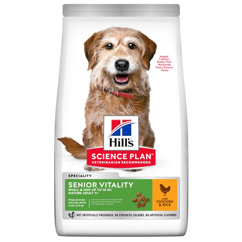 Hill's Science Plan Mature Adult Senior Vitality 7+ Small & Mini with Chicken || Hill's Science Plan || view 1