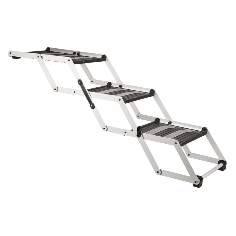 Trixie Friends on Tour 3-step Folding Stairs Aluminium/TPR || Trixie || view 2
