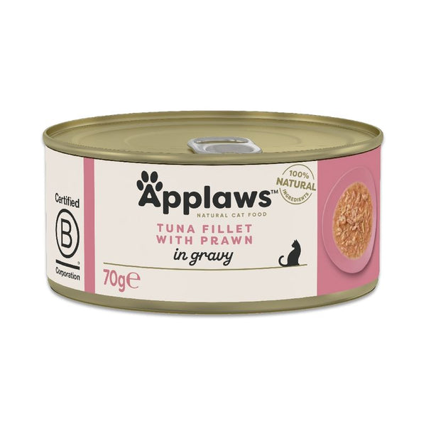 Applaws Adult Cat Cans Tuna in Gravy 70g