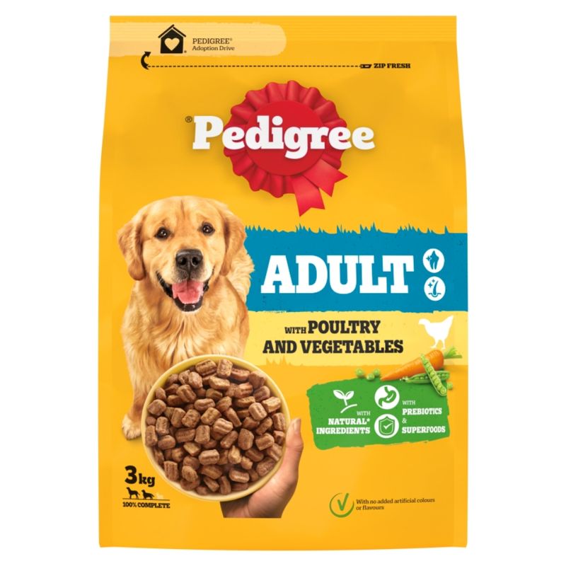 Pedigree Adult Complete with Poultry & Vegetables || Pedigree || view 1