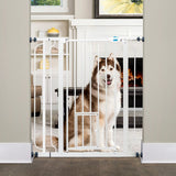 Carlson Extra High Pet Gate with Cat Flap || Carlson Pet Products || view 1