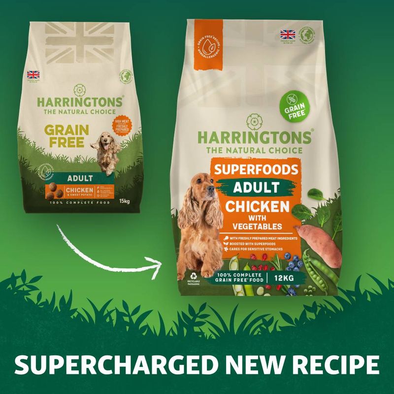 Harringtons Adult Grain Free with Superfoods Dry Dog Food - Chicken || Harringtons || view 2