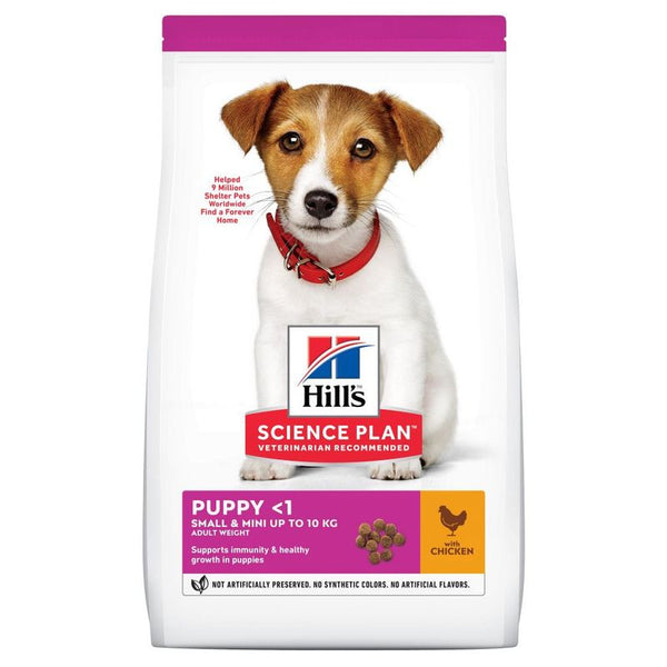 Hill’s Science Plan Puppy <1 Small & Mini with Chicken || Hill's Science Plan || view 1