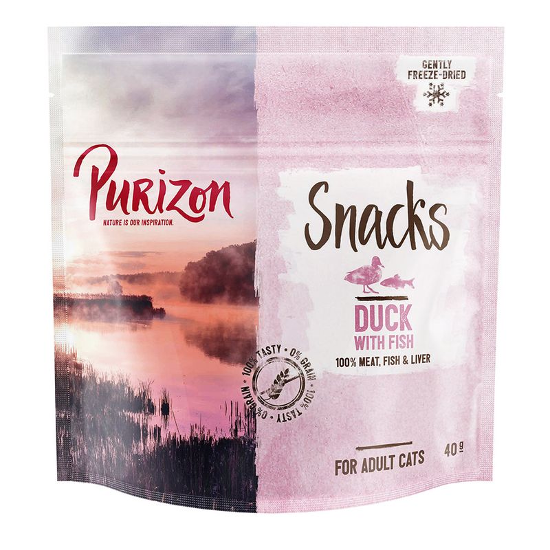 Purizon Cat Snacks - Grain-Free Duck with Fish || Purizon || view 1