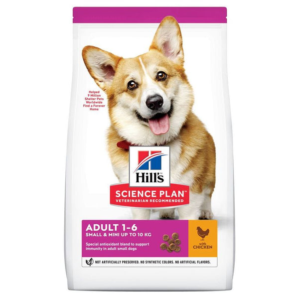 Hill’s Science Plan Adult 1-6 Small & Mini with Chicken || Hill's Science Plan || view 1
