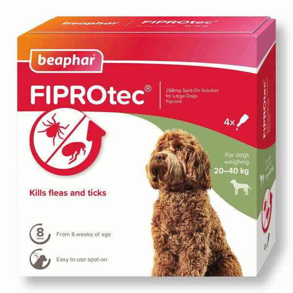 beaphar FIPROtec® Flea & Tick Spot-on For Dogs - L (20-40kg) || beaphar || view 1