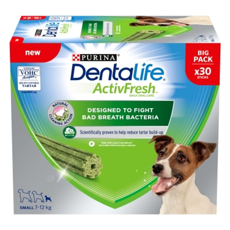 Purina Dentalife ActivFresh Daily Dental Care Snacks for Small Breed Dogs || Dentalife || view 9