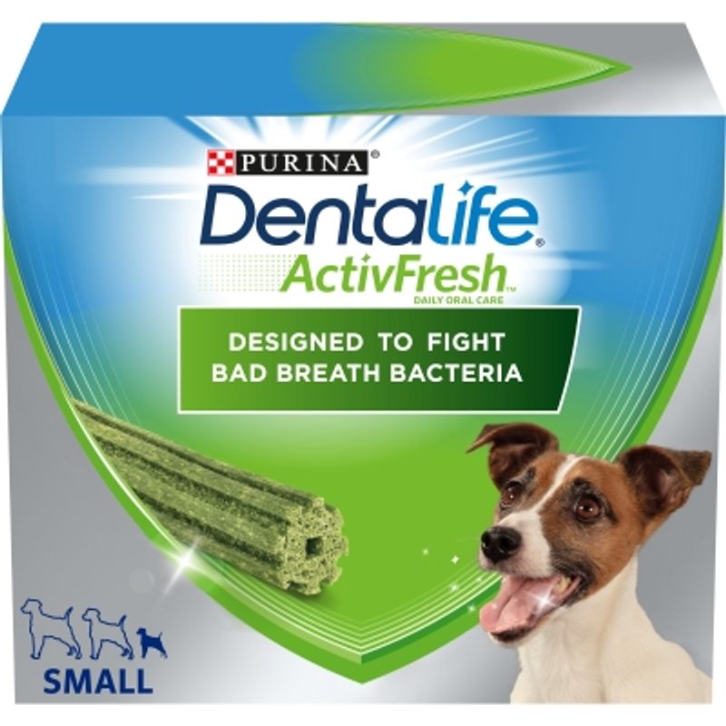 Purina Dentalife ActivFresh Daily Dental Care Snacks for Small Breed Dogs || Dentalife || view 1