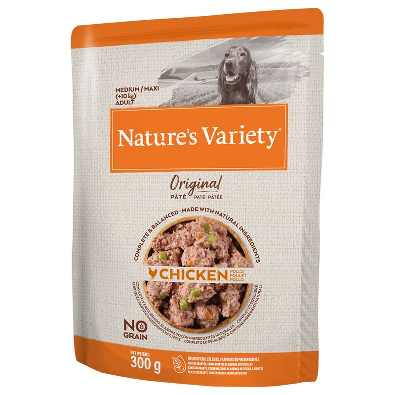 Nature's Variety Mixed Pack Original Paté No Grain Medium/Maxi 8 x 300g || Nature’s Variety || view 3