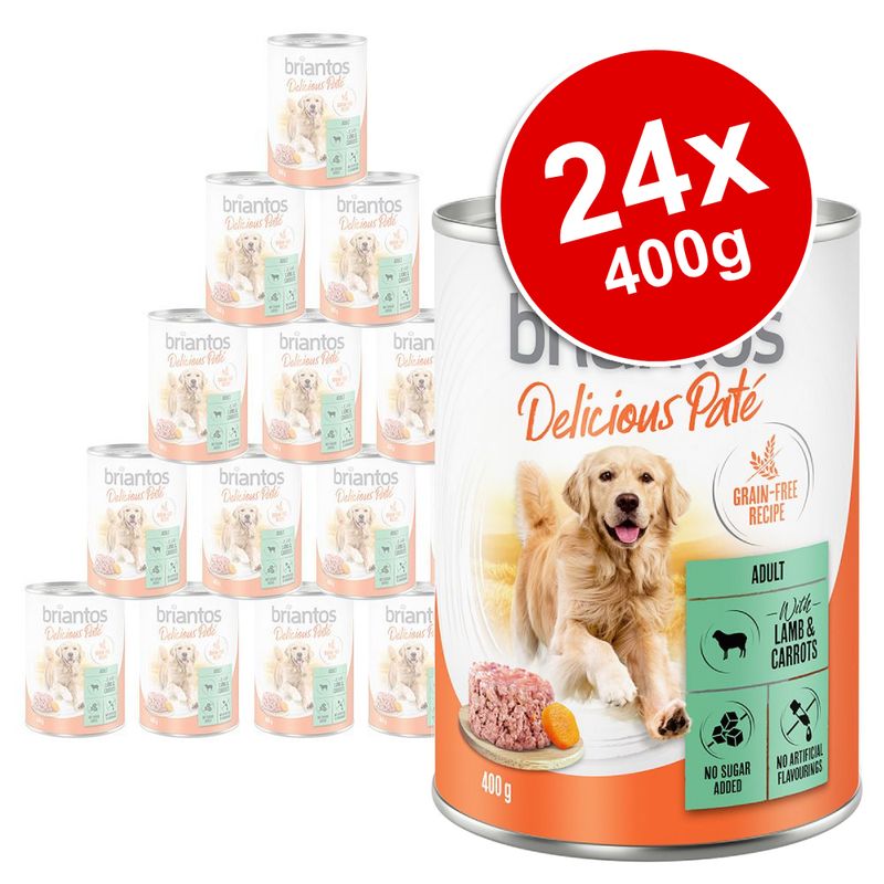 Briantos Delicious Paté Saver Pack 24 x 400g || briantos || view 1
