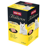 Animonda Vom Feinsten Mildes Menü turkey + cheese, 6 x 100 g. Wet food for cats.