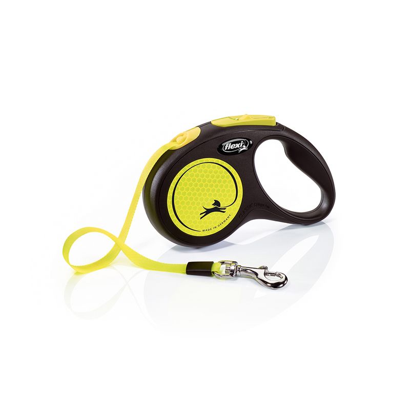 flexi New Neon Webbing Leash - 5m || flexi || view 1