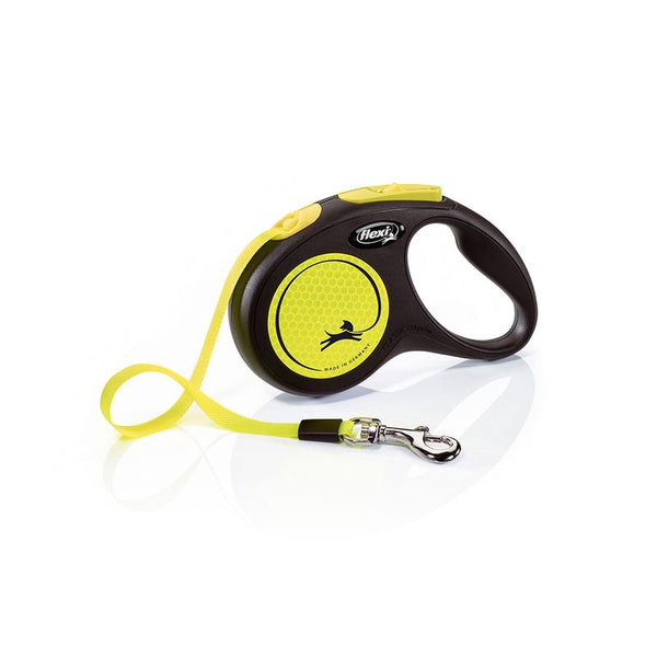 flexi New Neon Webbing Leash - 5m || flexi || view 1