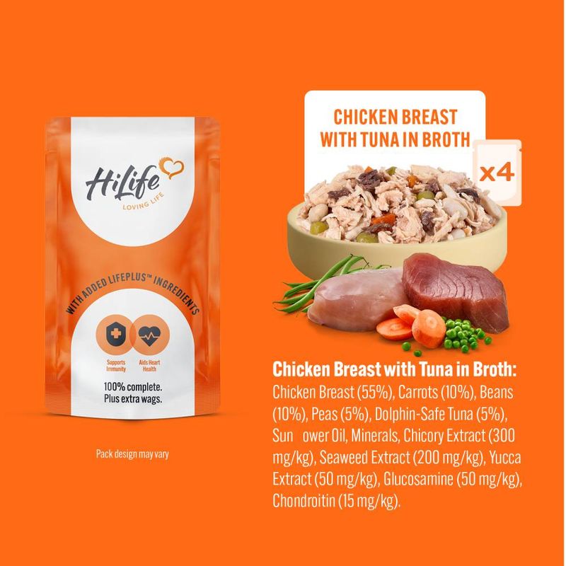 HiLife Dog Selection in Broth 8 x 150g || HiLife || view 2