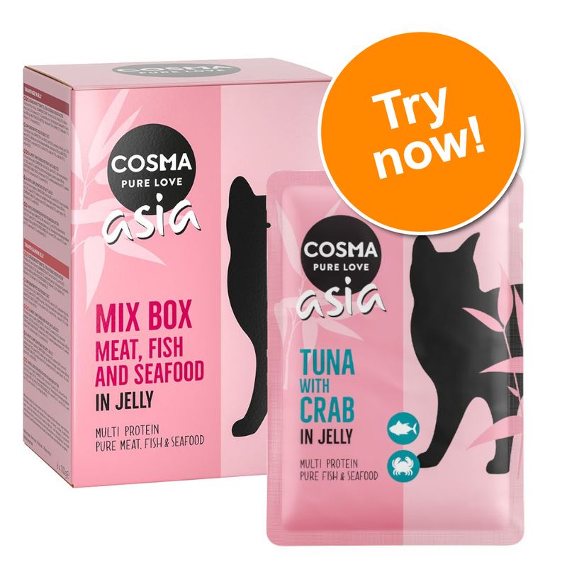 Cosma Asia in Jelly Pouches Mixed Trial Pack || undefined || view 1