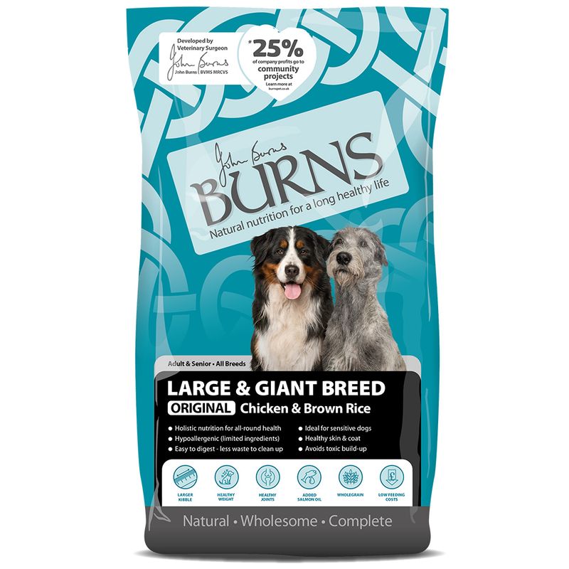 Burns Large and Giant Breed Original - Chicken & Rice || Burns || view 2