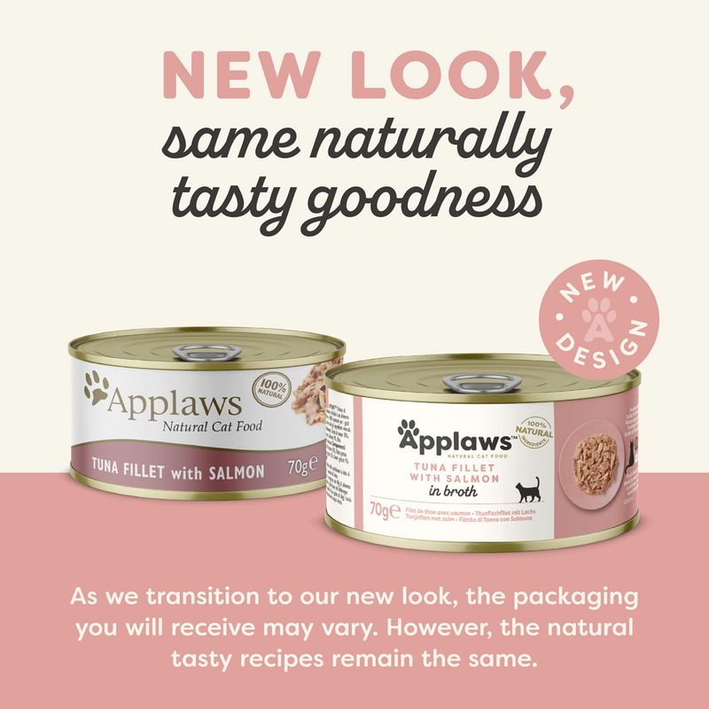 Applaws Adult Cat Cans Tuna/Fish in Broth 70g || undefined || view 41