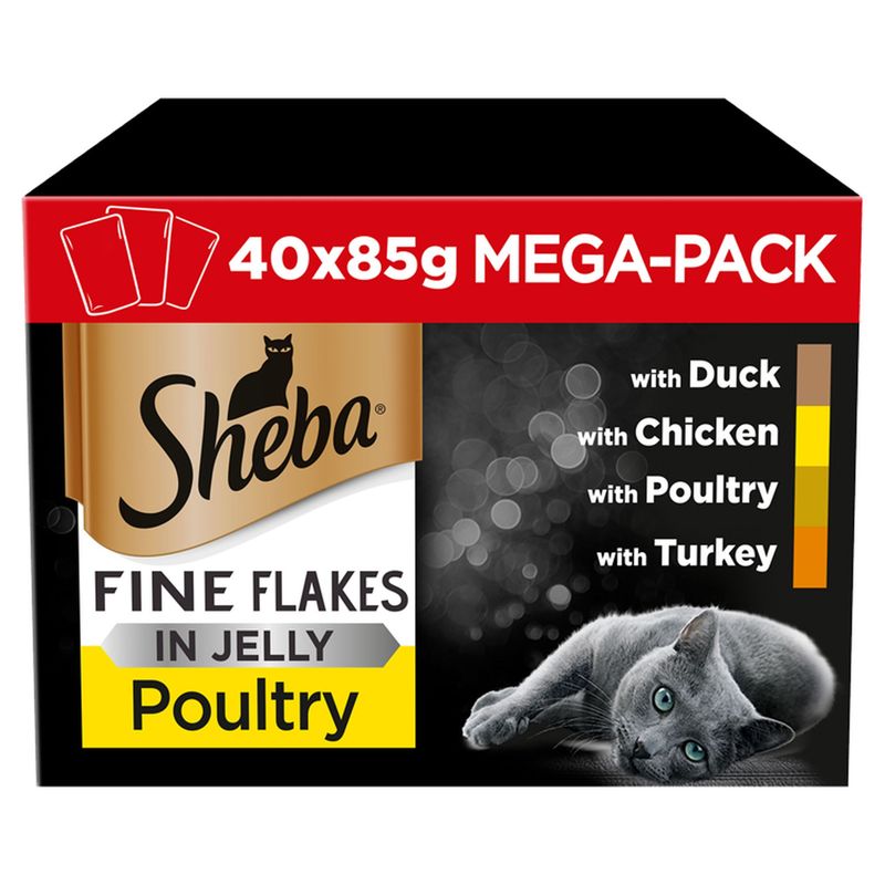 Sheba Pouches Fine Flakes in Jelly || Sheba || view 20