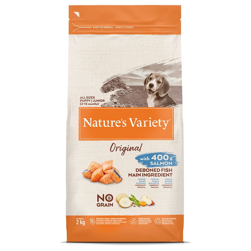 Nature's Variety No Grain Medium/Maxi Puppy Salmon || Nature’s Variety || view 2