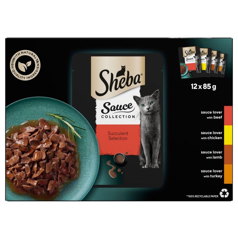 Sheba Pouches Fine Flakes 48 x 85g || Sheba || view 11